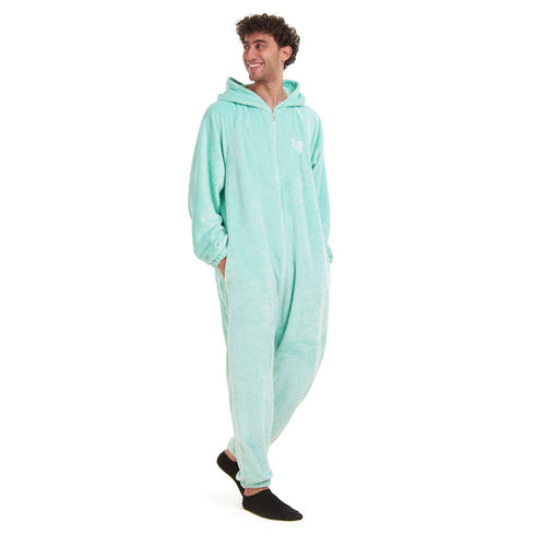 Snuggs Blanket Onesie Aqua Mint